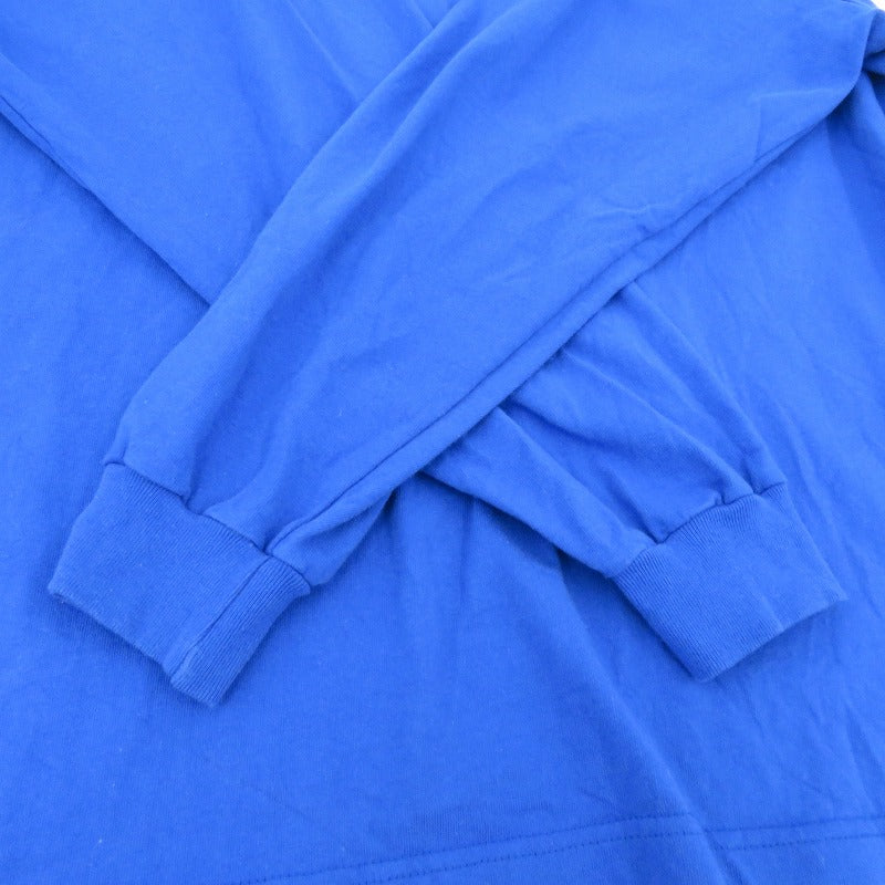 COOTIE | クーティー Garment Dyed Error Fit L/S Tee 24ss 長袖Ｔシャツ CTE-24S339 ブルー サイズ：S【瀬戸大橋店】