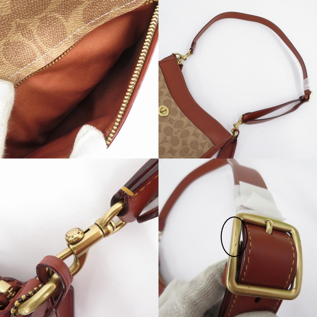 COACH | コーチ シグネチャー ショルダーバッグ F2479-C8487 ブラウン【瀬戸大橋店】