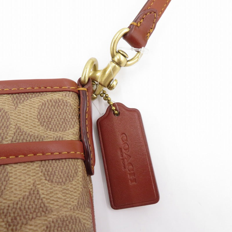 COACH | コーチ シグネチャー キット メッセンジャー クロスボディ ショルダーバッグ B2379-CC533 ブラウン【瀬戸大橋店】