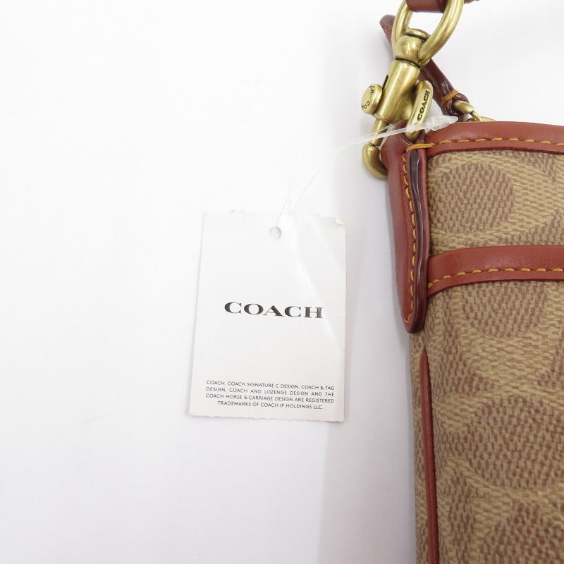COACH | コーチ シグネチャー キット メッセンジャー クロスボディ ショルダーバッグ B2379-CC533 ブラウン【瀬戸大橋店】