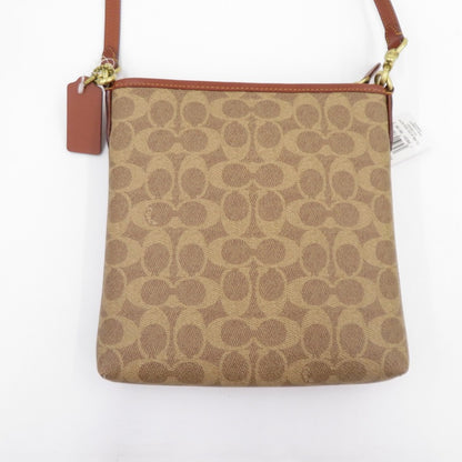 COACH | コーチ シグネチャー キット メッセンジャー クロスボディ ショルダーバッグ B2379-CC533 ブラウン【瀬戸大橋店】