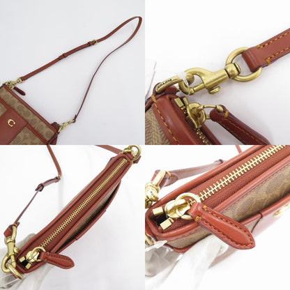 COACH | コーチ シグネチャー キット メッセンジャー クロスボディ ショルダーバッグ B2379-CC533 ブラウン【瀬戸大橋店】