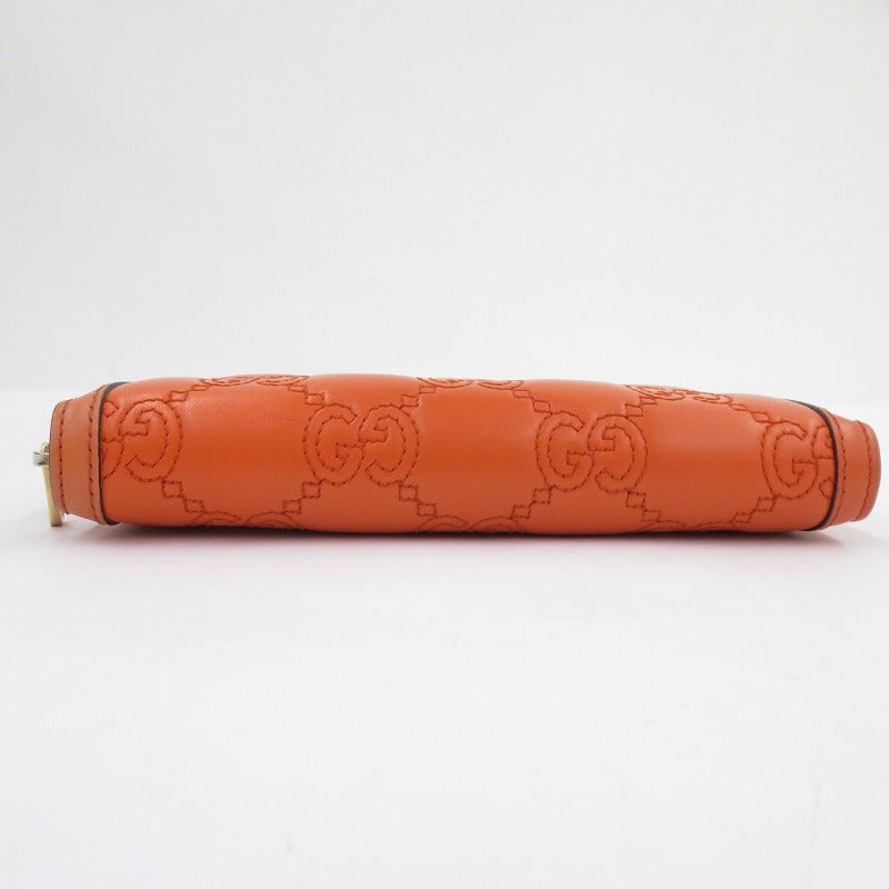 GUCCI | グッチ GGマトラッセ 長財布 723784 2184 オレンジ【瀬戸大橋店】