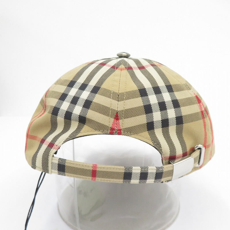 BURBERRY | バーバリー ヴィンテージチェックベースボールキャップ キャップ 8068041 ベージュ サイズ：L【瀬戸大橋店】