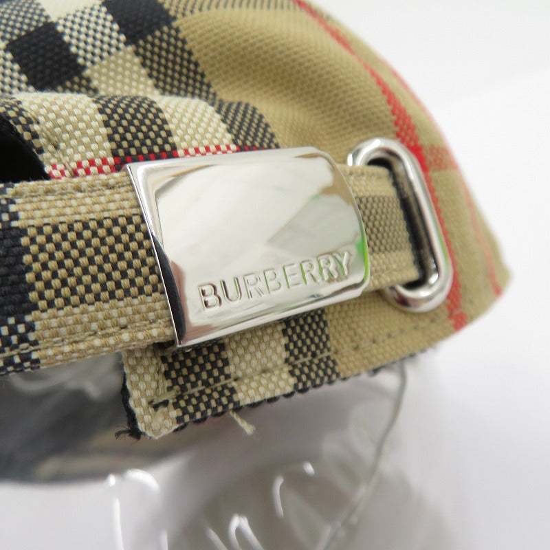 BURBERRY | バーバリー ヴィンテージチェックベースボールキャップ キャップ 8068041 ベージュ サイズ：L【瀬戸大橋店】