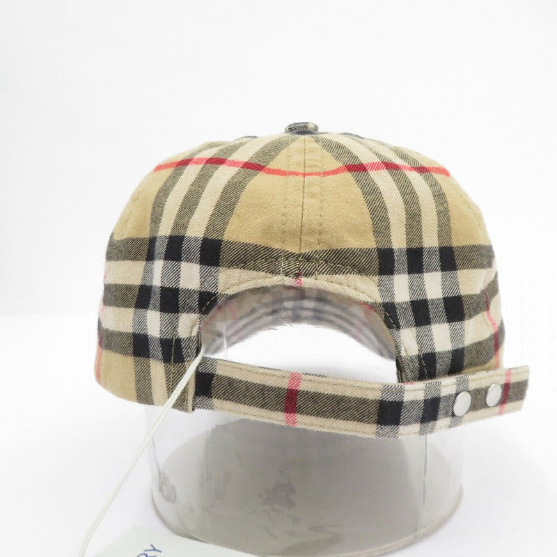 BURBERRY | バーバリー ARCHIVE CHECK キャップ 8075641-1002 ベージュ【瀬戸大橋店】