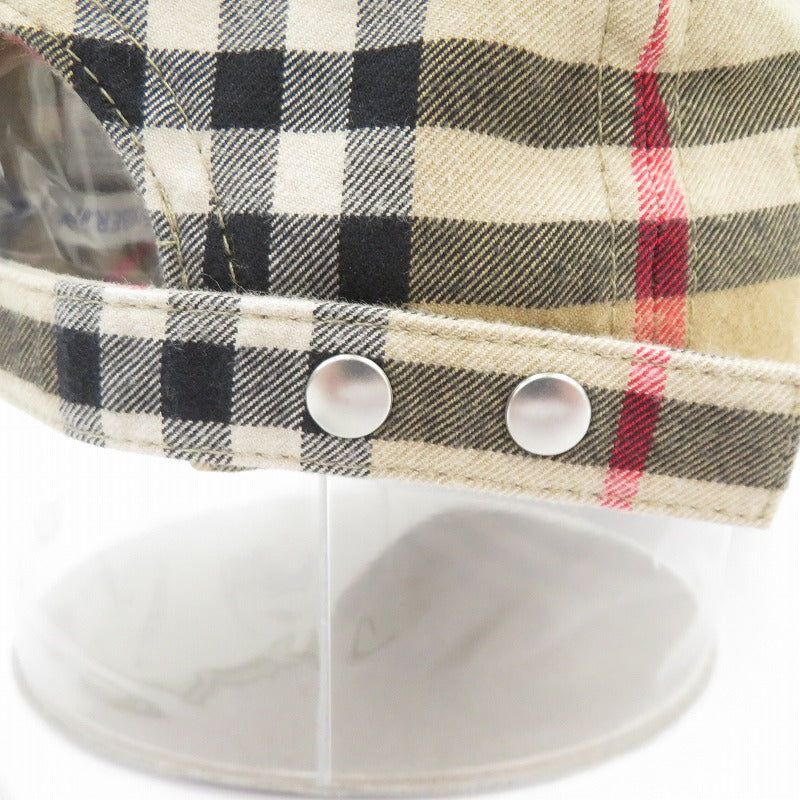 BURBERRY | バーバリー ARCHIVE CHECK キャップ 8075641-1002 ベージュ【瀬戸大橋店】