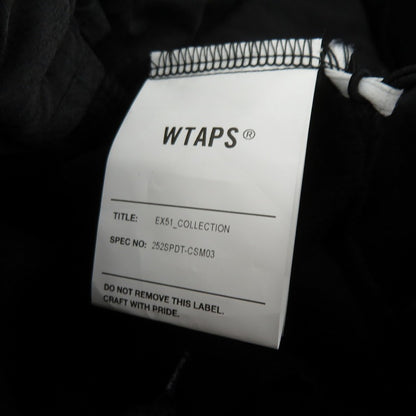W)TAPS | ダブルタップス LEZ / 6P / TROUSERS / COTTON 25AW パンツ 252SPDT-CSM03 ブラック サイズ：2【瀬戸大橋店】