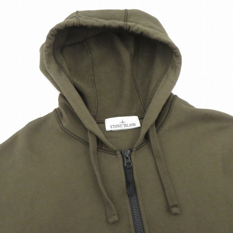 STONE ISLAND | ストーンアイランド パーカー K1S156100042 カーキ サイズ：L【瀬戸大橋店】