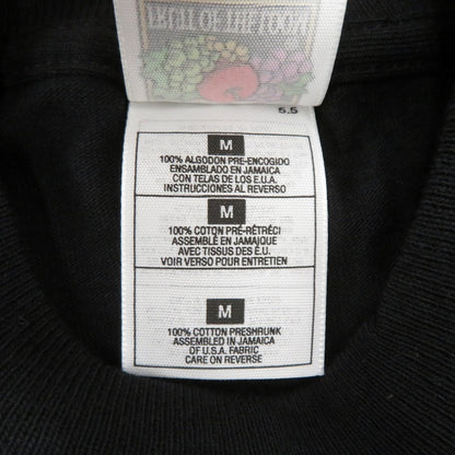 FRUIT OF THE LOOM | フルーツオブザルーム ジェリー・ユルズマン 半袖Ｔシャツ ブラック サイズ：M【瀬戸大橋店】