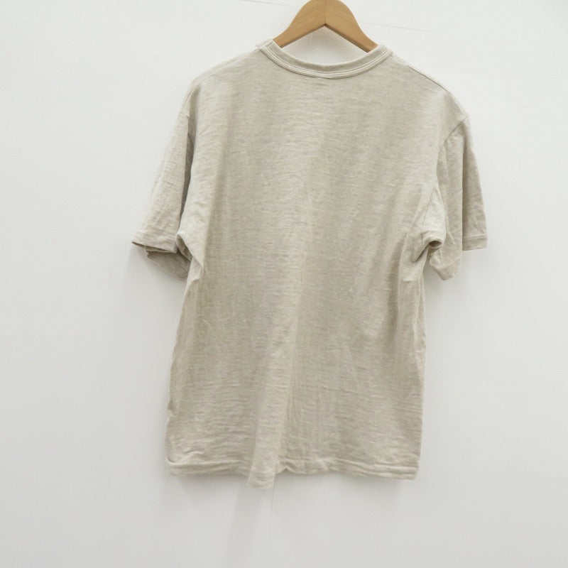 WARE HOUSE | ウェアハウス　ウエアハウス Yusuke Hanai THINGS AS THEY OUGHT TO BE TEE 半袖Ｔシャツ グレー サイズ：L【瀬戸大橋店】