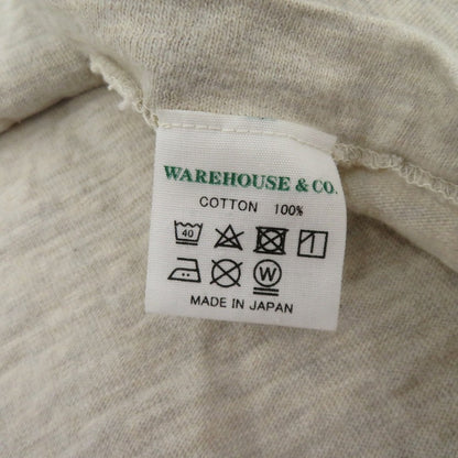 WARE HOUSE | ウェアハウス　ウエアハウス Yusuke Hanai THINGS AS THEY OUGHT TO BE TEE 半袖Ｔシャツ グレー サイズ：L【瀬戸大橋店】