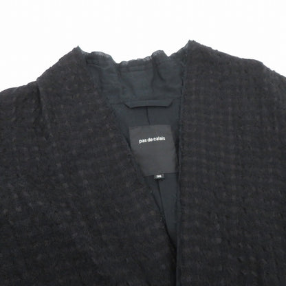 PASDE CALAIS | パドカレ ウールジャケット その他アウター ブラック サイズ：36【瀬戸大橋店】