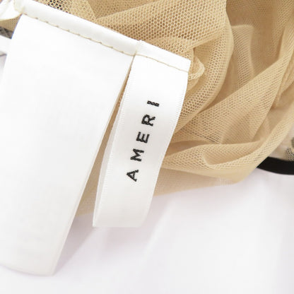 AMERI | アメリ 2WAY VEIL TULLE TOP チュールトップス その他トップス ベージュ サイズ：S【瀬戸大橋店】