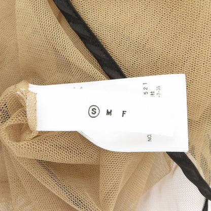 AMERI | アメリ MANY WAY AIRY VEIL DRESS ワンピース 01120530521 ブラック × ベージュ サイズ：S【瀬戸大橋店】