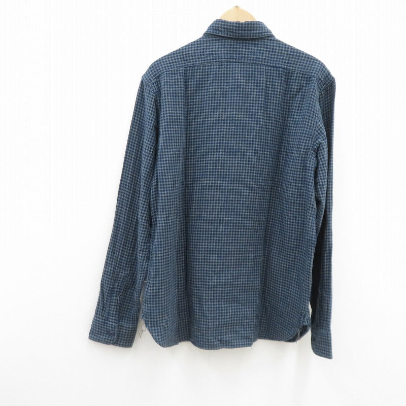 RRL(RALPH LAUREN) | ダブルアールエルラルフローレン 長袖シャツ ネイビー サイズ：M【瀬戸大橋店】