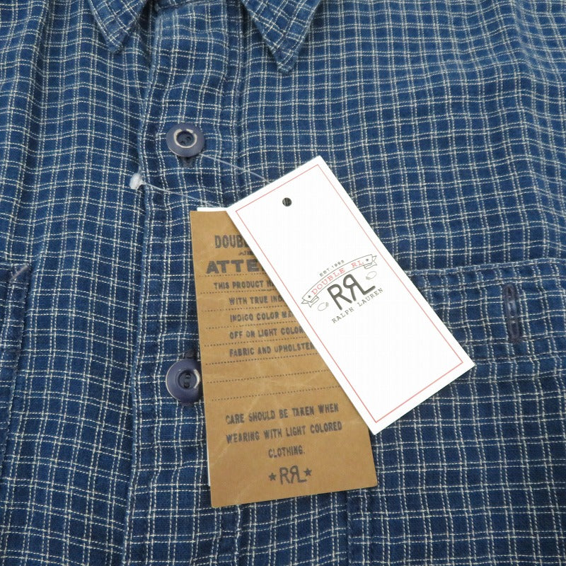RRL(RALPH LAUREN) | ダブルアールエルラルフローレン 長袖シャツ ネイビー サイズ：M【瀬戸大橋店】