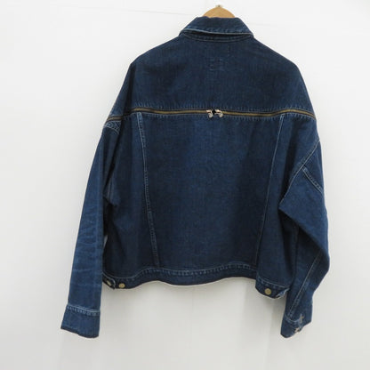 FACETASM | ファセッタズム ZIPPER DENIM JKT デニム KR-JK-M10 ネイビー サイズ：4【瀬戸大橋店】