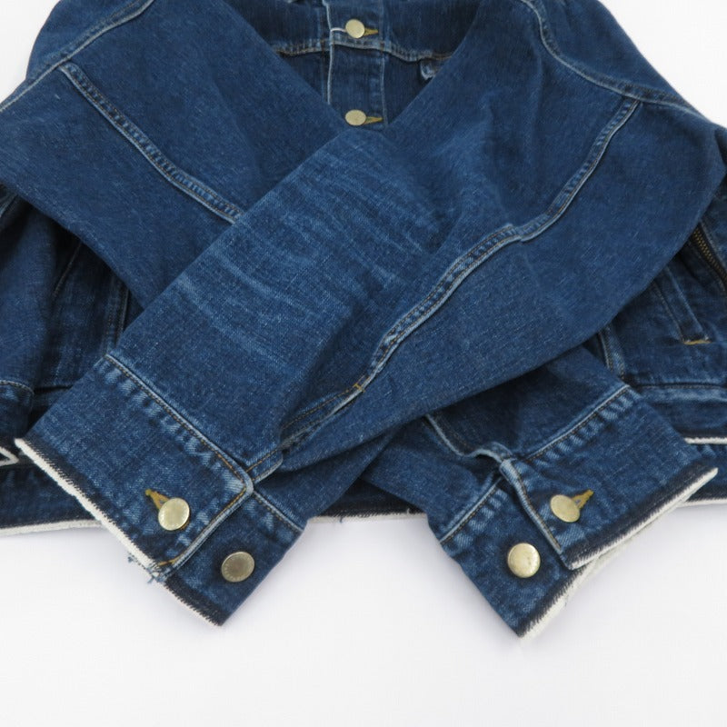 FACETASM | ファセッタズム ZIPPER DENIM JKT デニム KR-JK-M10 ネイビー サイズ：4【瀬戸大橋店】