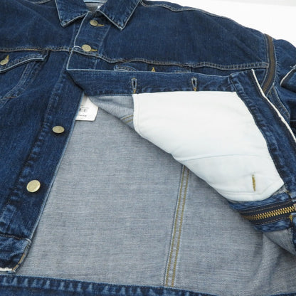 FACETASM | ファセッタズム ZIPPER DENIM JKT デニム KR-JK-M10 ネイビー サイズ：4【瀬戸大橋店】