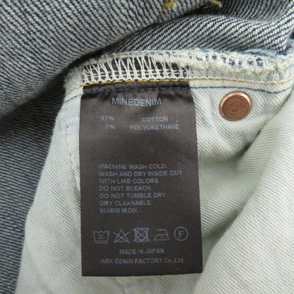 MINEDENIM | マインデニム デニムパンツ FPKH101STUD-85-342 ブルー サイズ：34【瀬戸大橋店】