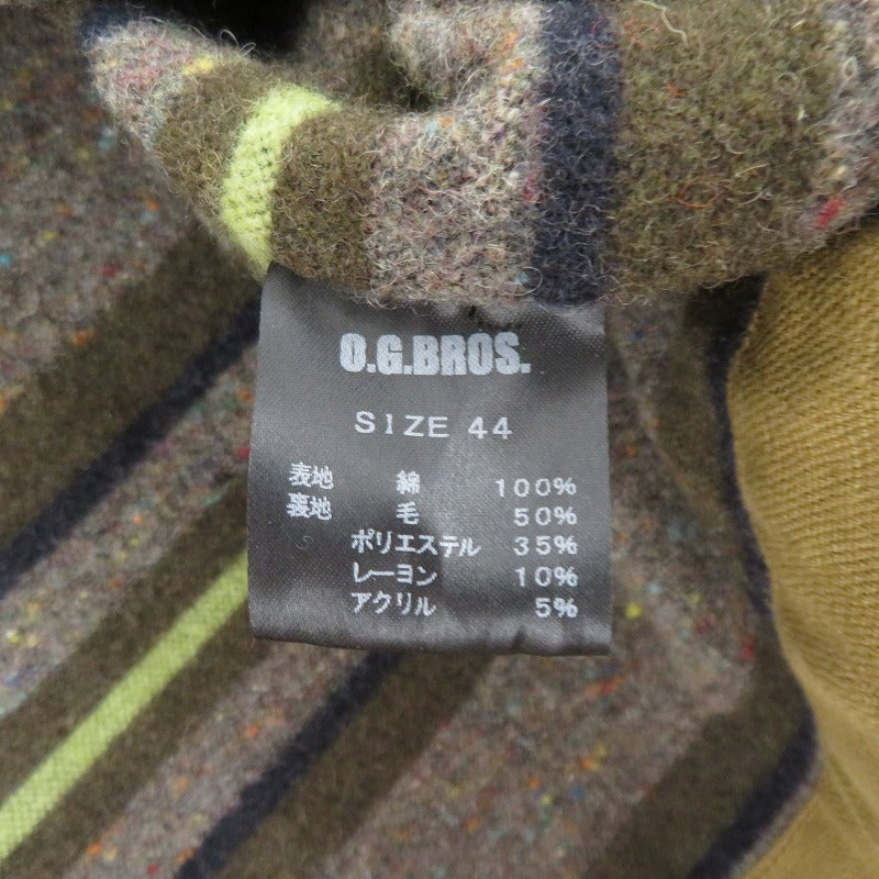 Original Garment Brothers OG-7 ワークジャケット その他アウター ベージュ サイズ：44【瀬戸大橋店】