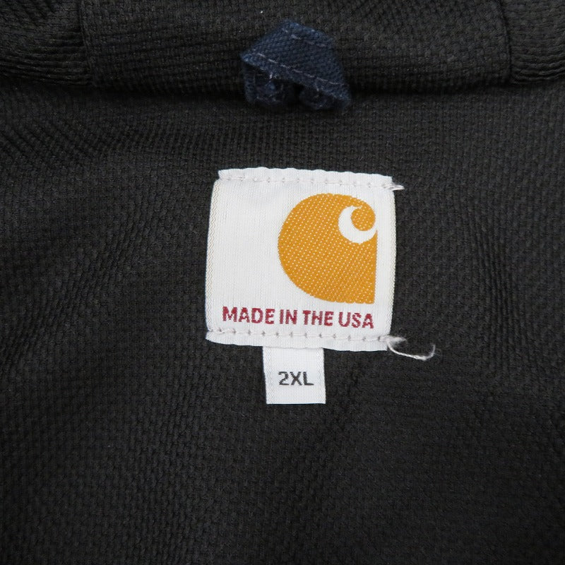 Carhartt | カーハート Active Jacket / 企業ロゴ刺繍入り ワークジャケット その他アウター J131-DNY サイズ：2XL ネイビー【瀬戸大橋店】