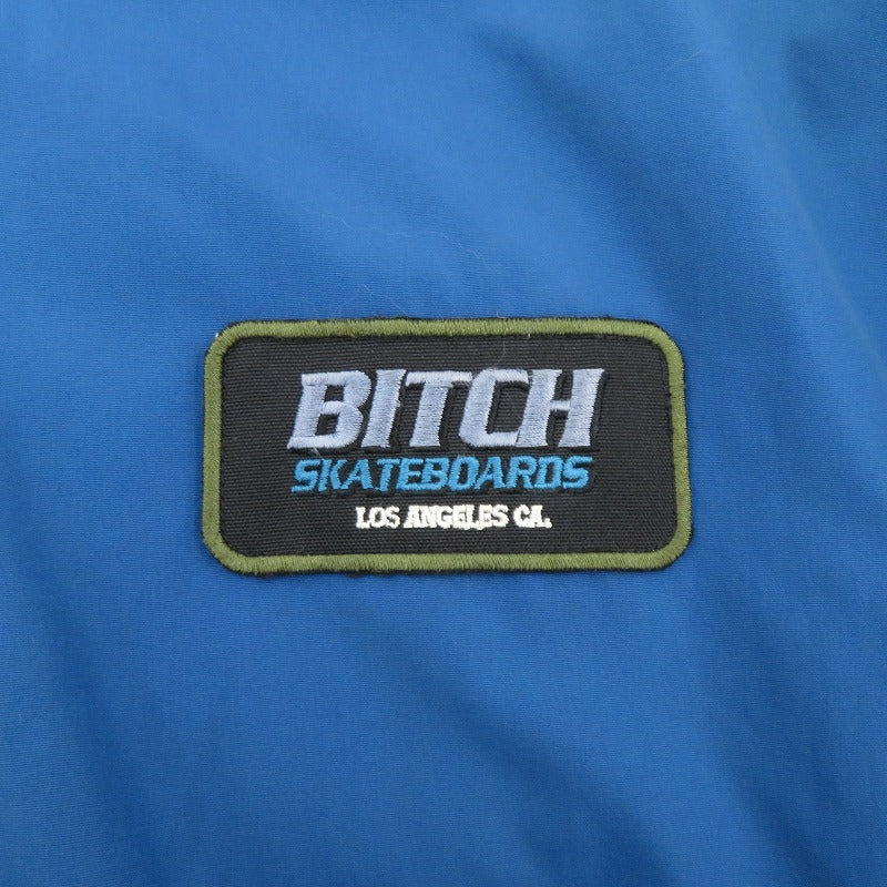VINTAGE衣料 | ヴィンテージイリョウ vintage bitch skateboards 90’ ブルゾン ブルー サイズ：L【瀬戸大橋店】