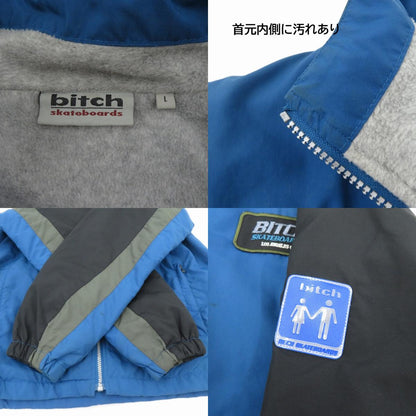 VINTAGE衣料 | ヴィンテージイリョウ vintage bitch skateboards 90’ ブルゾン ブルー サイズ：L【瀬戸大橋店】