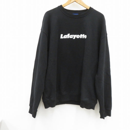 Lafayette | ラファイエット スウェット ブラック サイズ：XXL【瀬戸大橋店】
