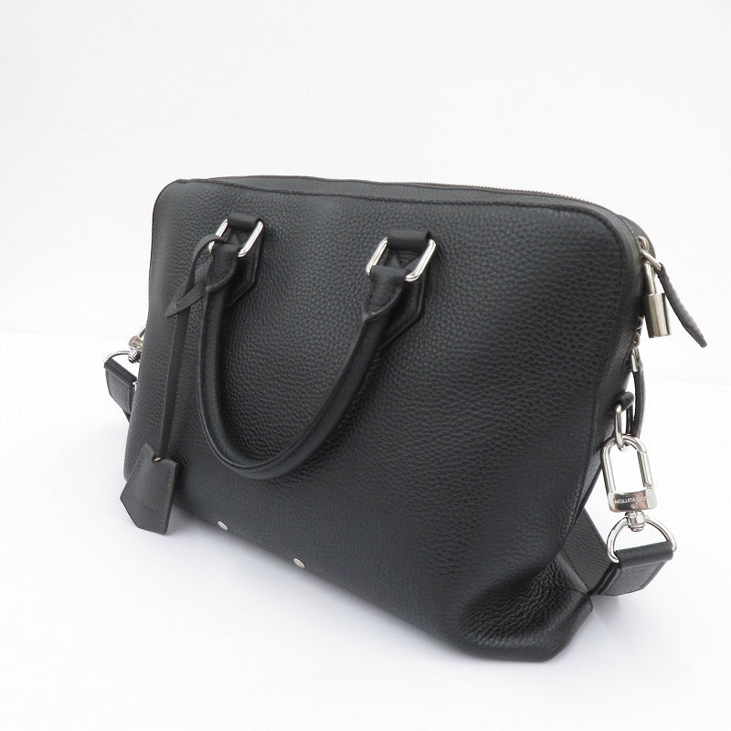 LOUIS VUITTON | ルイ・ヴィトン アルマンド・ブリーフケースPM ハンドバッグ M53488 ブラック【瀬戸大橋店】