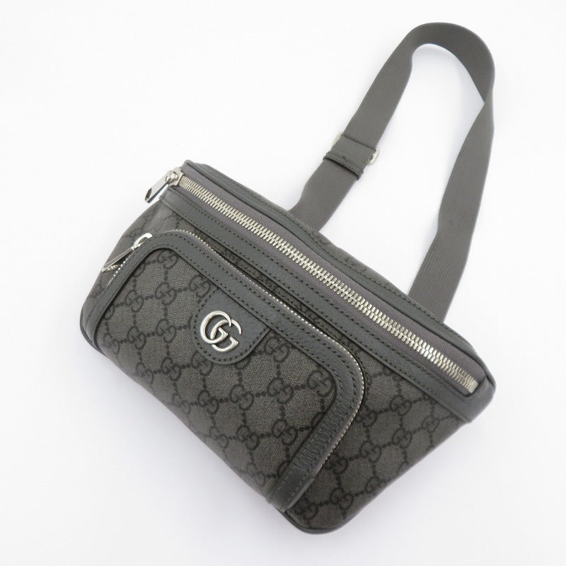GUCCI | グッチ GGスプリーム オフィディア ベルトバッグ ウエストバッグ 733868 527066 グレー【瀬戸大橋店】