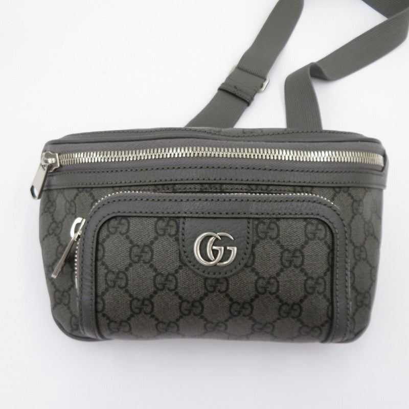 GUCCI | グッチ GGスプリーム オフィディア ベルトバッグ ウエストバッグ 733868 527066 グレー【瀬戸大橋店】