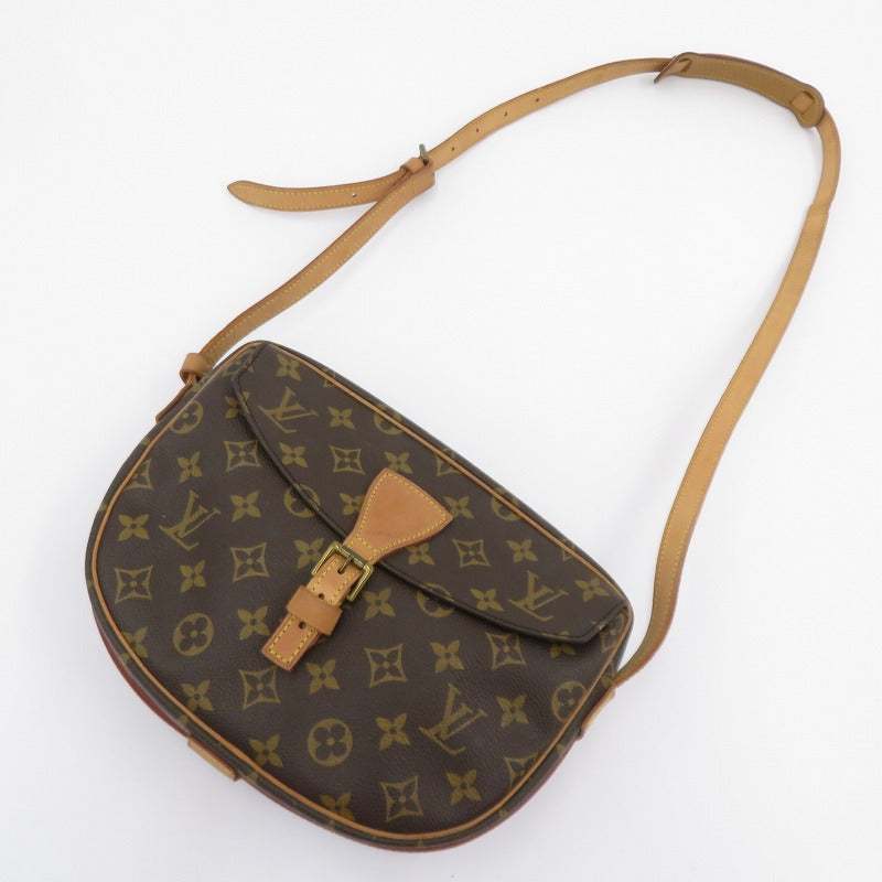 LOUIS VUITTON | ルイ・ヴィトン モノグラム ジュヌフィーユ MM ショルダーバッグ M51226 ブラウン【瀬戸大橋店】