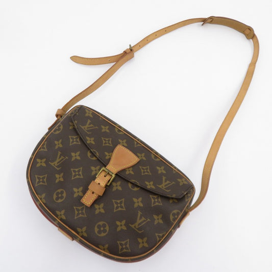 LOUIS VUITTON | ルイ・ヴィトン モノグラム ジュヌフィーユ MM ショルダーバッグ M51226 ブラウン【瀬戸大橋店】