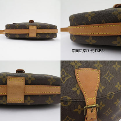 LOUIS VUITTON | ルイ・ヴィトン モノグラム ジュヌフィーユ MM ショルダーバッグ M51226 ブラウン【瀬戸大橋店】