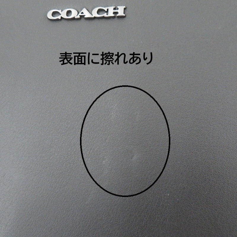 COACH | コーチ シグネチャー クラッチバッグ F2444-CW363 ブラック【瀬戸大橋店】