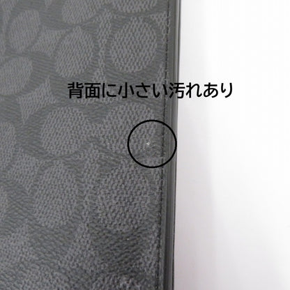 COACH | コーチ シグネチャー クラッチバッグ F2444-CW363 ブラック【瀬戸大橋店】