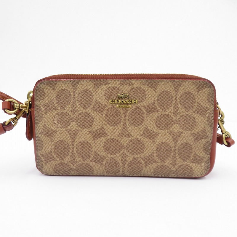 COACH | コーチ シグネチャー キラ クロスボディ ショルダーバッグ L1922-89399 ブラウン【瀬戸大橋店】