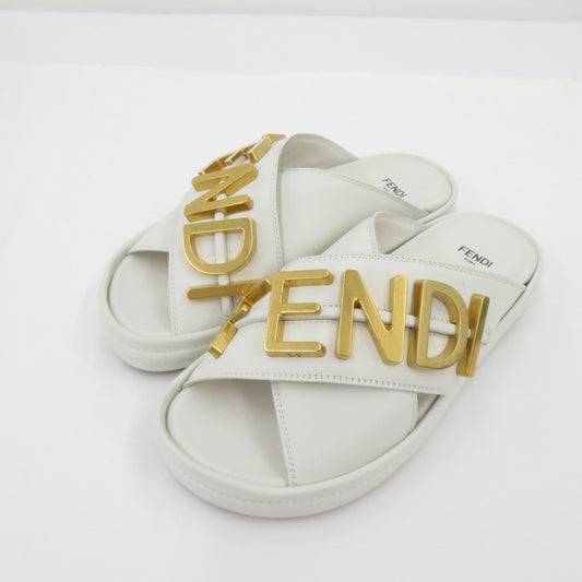 FENDI | フェンディ サンダル ホワイト サイズ：36【瀬戸大橋店】