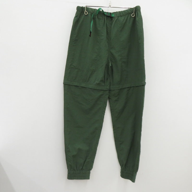 Gramicci | グラミチ × White Mountaineering ジョガーパンツ パンツ WM2471418 グリーン サイズ：1【瀬戸大橋店】