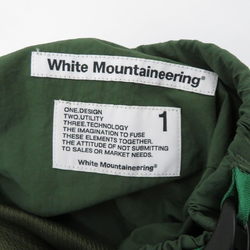 Gramicci | グラミチ × White Mountaineering ジョガーパンツ パンツ WM2471418 グリーン サイズ：1【瀬戸大橋店】