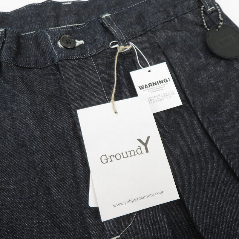 Ground Y | グラウンドワイ ×EDWIN デニムパンツ GX-P02-006-1-02 ネイビー サイズ：2【瀬戸大橋店】