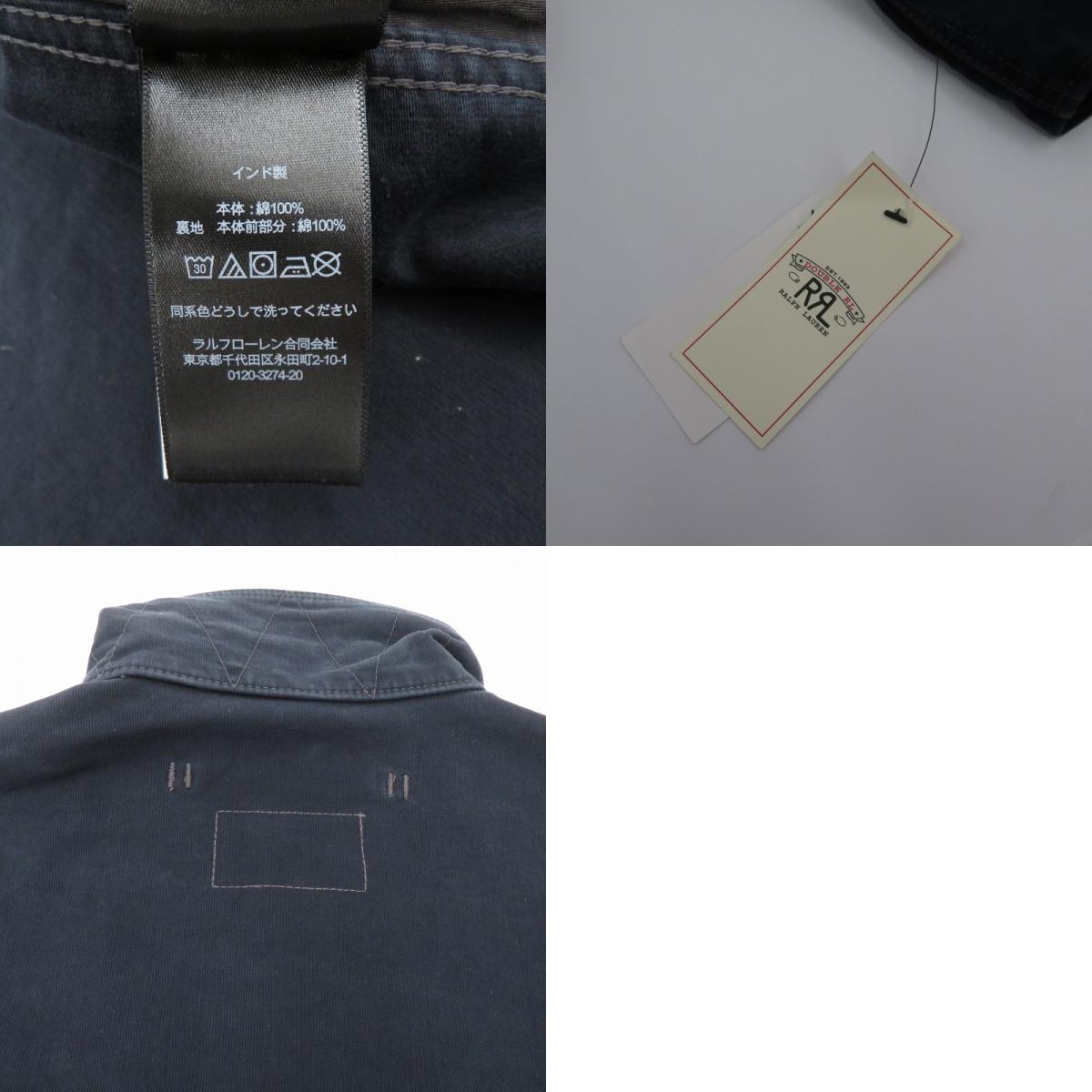 RRL(RALPH LAUREN) | ダブルアールエルラルフローレン JUNGLE CLOTH DECK JACKET デッキジャケット その他アウター MNRROTW16020053 ブラック サイズ：M【瀬戸大橋店】