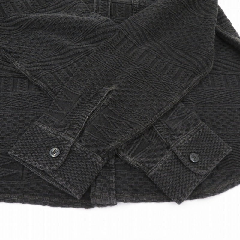 RRL(RALPH LAUREN) | ダブルアールエルラルフローレン 長袖シャツ MNRRKNI16820197 ブラック サイズ：XL【瀬戸大橋店】