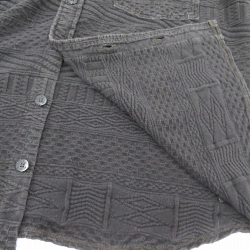 RRL(RALPH LAUREN) | ダブルアールエルラルフローレン 長袖シャツ MNRRKNI16820197 ブラック サイズ：XL【瀬戸大橋店】