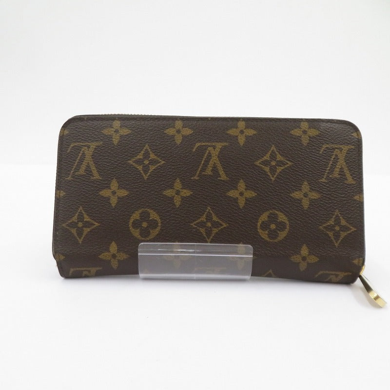 LOUIS VUITTON | ルイ・ヴィトン モノグラム ジッピー・ウォレット フューシャ 長財布 M41895 ブラウン【瀬戸大橋店】