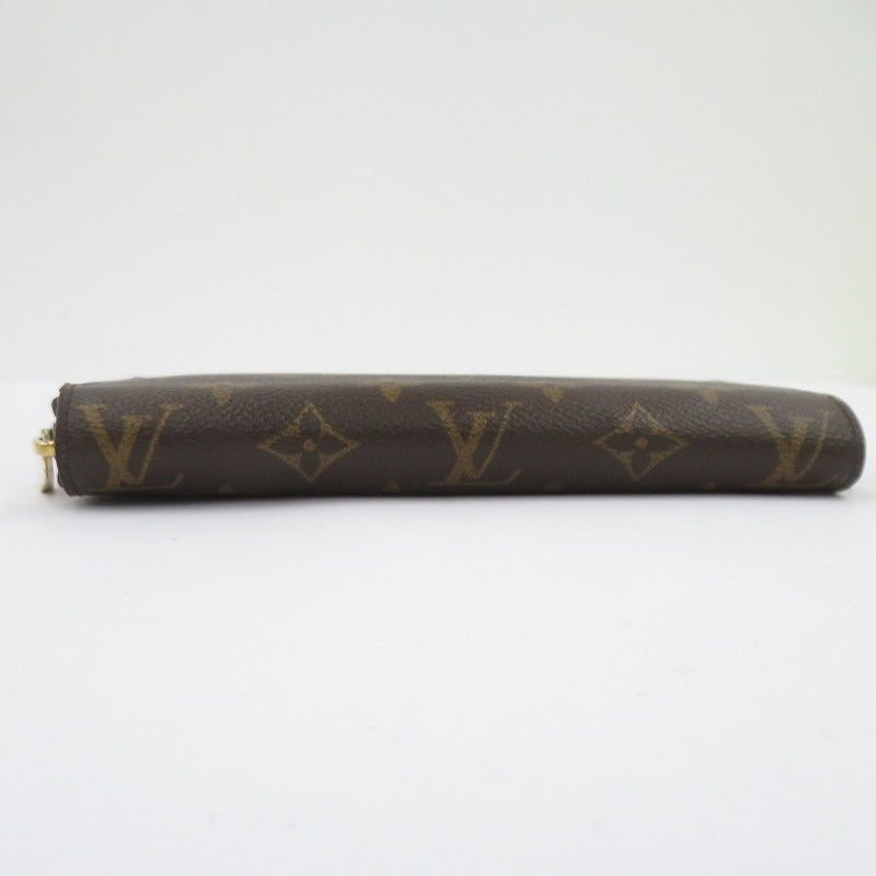 LOUIS VUITTON | ルイ・ヴィトン モノグラム ジッピー・ウォレット フューシャ 長財布 M41895 ブラウン【瀬戸大橋店】