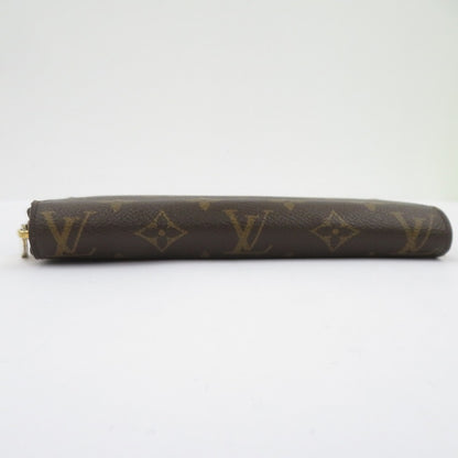 LOUIS VUITTON | ルイ・ヴィトン モノグラム ジッピー・ウォレット フューシャ 長財布 M41895 ブラウン【瀬戸大橋店】