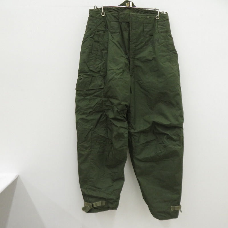 U.S.ARMY USN A-1 DECK PANT 70~80s ミリタリーパンツ パンツ オリーブ サイズ：M【瀬戸大橋店】